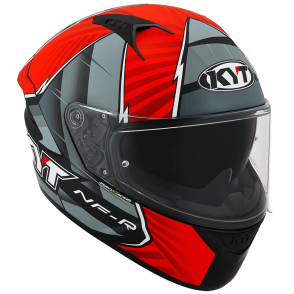 Kask Motocyklowy KYT NF-R XAVI FORES Replica czerwony 2021 - S
