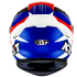 Kask Motocyklowy KYT TT-COURSE GEAR BLUE/RED - S