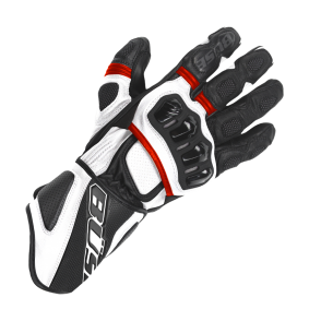 Rękawice motocyklowe BUSE Aragon czarno-białe