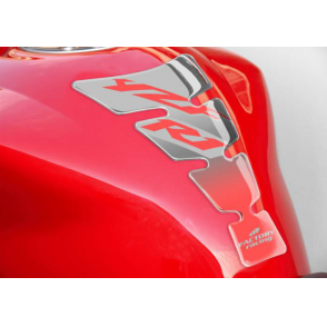 ONEDESIGN tankpad Spirit shape logo Yamaha R1 srebrne on przeźroczysty