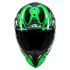 Kask Motocyklowy KYT SKYHAWK ARDOR zielony fluo - XL