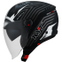 Kask Motocyklowy KYT D-CITY LUCENT srebrny - L