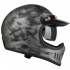 Kask Motocyklowy LAZER Cross TT Cafe racer (kol. Alu Brushed - Matowy) rozm. S