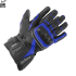 Rękawice motocyklowe damskie BUSE Pit Lane czarno-niebieskie