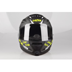 Kask Motocyklowy LAZER RAFALE Oni kol. czarny/ciemny szary/żółty fluo/matowy rozm. L