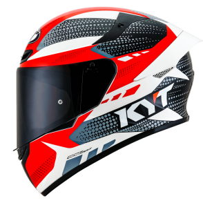 Kask Motocyklowy KYT TT-COURSE GEAR BLK/RED - XS