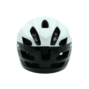 Kask rowerowy ROXAR MTB biało czarny (połysk) rozm.M (54-57cm)