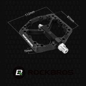 Pedały rowerowe nylonowe z pinami ROCKBROS 2021-12A