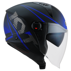 Kask Motocyklowy KYT D-CITY COLORFUL niebieski - XS