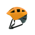 Kask rowerowy dzieciecy ROXAR KID pomarańczowo szary rozm.M (54-57cm)