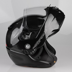 Kask motocyklowy LAZER MONACO EVO Pure Carbon czarny/carbon