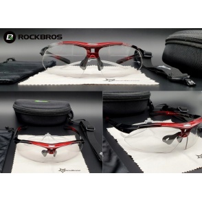 ROCKBROS Okulary rowerowe fotochrom UV400 (10141)