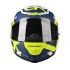 Kask Motocyklowy LAZER RAFALE Street (kol. Niebieski Navy - Żółty Fluo - Biały - Matowy ) rozm. XL