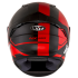 Kask Motocyklowy KYT NX RACE CARBON RACE-D czerwony fluo - XL