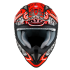 Kask Motocyklowy KYT STRIKE EAGLE POTION czerwony - M