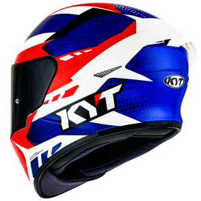 Kask Motocyklowy KYT TT-COURSE GEAR BLUE/RED - XS