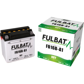 Akumulator FULBAT YB16B-A1 (suchy, obsługowy, kwas w zestawie)