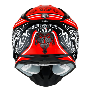 Kask Motocyklowy KYT STRIKE EAGLE POTION czerwony - M