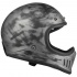 Kask Motocyklowy LAZER Cross TT Cafe racer (kol. Alu Brushed - Matowy) rozm. S